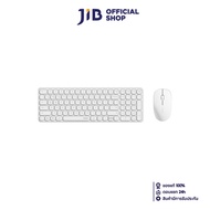 KEYBOARD & MOUSE (คีย์บอร์ดและเมาส์ไร้สาย) RAPOO 9320M MULTI-MODE (WHITE) (9320M-WH)