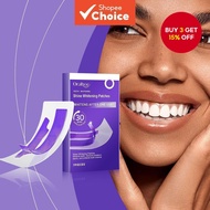 Teeth Whitening Strips 7pcs with Hydrogen Peroxide for At-Home Stain Removal Upgraded  Jalur Pemutih
