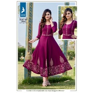 🔥 S - 6XL🔥 NEW ARRIVAL KAYA ANARKALI LONG KURTIS INDIAN GOWN - (READY STOCK) 2022