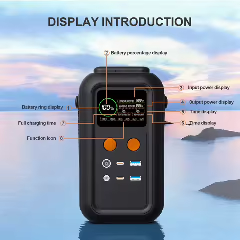CTOLITY AXP200 200W 192Wh Energy Storage Power Supply 60000mAh Portable Mobile Power Station Solar G