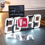 桃園優購~升級聲控 3D LED 立體數位顯示時鐘 時鐘 LED時鐘 數字時鐘 萬年曆