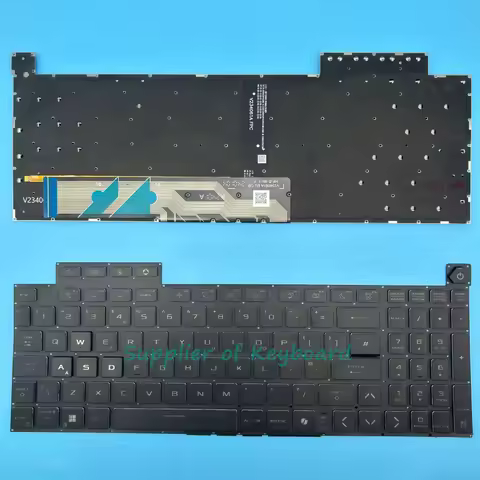 English/UK Keyboard For Asus TUF Gaming F16 FX608J FX608JH FX608JHR FX608JM FX608JP FX608JPR FX608LM