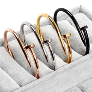 Vos Unisex Fashion Titanium Steel Spike Bracelet