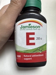 Jamieson 維他命E 200IU 軟膠囊 100粒