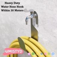 UMISTYDREAMUM9U Garden Hose Holder, Heavy Duty Stainless Steel Hose Hanger, High Quality Within 30m 