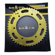 YAMAHA R15 R15M MT15 SPROCKET 428 GOLD SIZE 14-15 45-52