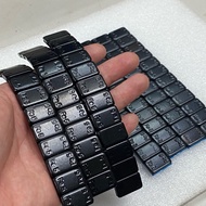 High Quality BLACK Heavy Duty Steel Balancing FE Adhesive Wheel Weight (12x5G) Stick On Balancing we