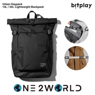 Bitplay Urban Daypack 24L: Lightweight, Water-Repellent Backpack for Men/Women, Durable Outdoor Trav