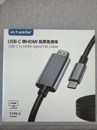 Type C轉HDMI cable線