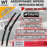 [Support 🇸🇬] Aerodynamic Wipers Mercedes Benz A B C E S GLA GLB GLC CLA CLS CLASS W204 W205 W212 C117 X156 X247 C118