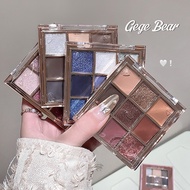 Daily New Arrival/Gege bear Gege bear Gege bear Gege bear Glowing Phantom Nine-Color Eyeshadow Palet