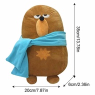 Duolingo Falstaff Bear Plush Duolingo Cartoon Character Soft Stuffed Animal Plush Doll Toy Gift