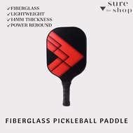 Set Raket Pickleball Pemula Fiberglass Honeycomb Core Pickleball Paddle 14mm Pickleball Paddle Set S