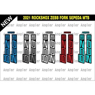 Bicycle Sticker Decal 2021 ZEB ULTIMATE Fork Sticker, ROCKSHOX MTB Mountain Bike MTB Accessories