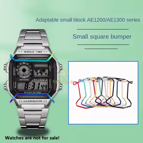 Stainless Steel Watch Bumper For Casio DW5600/5610 GX-56 GA2100 AE-1200/1300 series Modification Pro