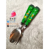 HULK Marvel Avengers Personalized Spoon and Fork