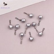 [LF] 10pcs/box Fishing Sinkers 2.5g-3.5g-5g-7g-10g-14g-20g Round Solid Lead Sinkers Auxiliary Fishin