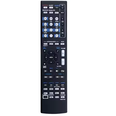 ABAC-Replace AXD7721 Remote for Pioneer AV Receiver VSX-830 VSX-830-K VSX-1024 VSX-1029 VSX-45 VSX-4