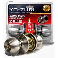 YOZURI 587SS STAINLESS STEEL ROUND DOOR LOCK