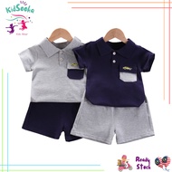 Polo Car Short Sleeve Pants Boy Suit