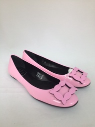 [ Ready ] Roger Vivier Gommette Ballerienas in Biscuits pink Shoes