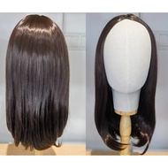 Hair Wig 45cm Straight Women Hair Wig Synthetic Hair Natural Looks Hair Wig