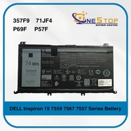 Dell 357F9 Inspiron P65F 15-7000 71JF4 7559 7567 5577 7557 Genuine Battery