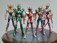 國產 gt 聖鬥士 星矢 神話 ex 初期青銅 聖衣 星矢 紫龍 冰河 瞬 一輝 20周年配色 共5款