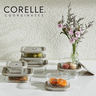 Corelle Coordinates Glass Food Storage Container 8p BPA Free