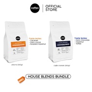 [BUNDLE] Coffex Alturra Blend and Caffe Grande Blend 100% Arabica Whole Coffee Bean (250g)