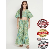 Kids Salwar Kameez Kids Punjabi Suit Kurti Kurta Indian Women Saree Green Sharara UD37998AFTP