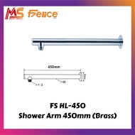 FS HL-450 *Ready Stock* Felice Shower Arm 450mm (Brass)
