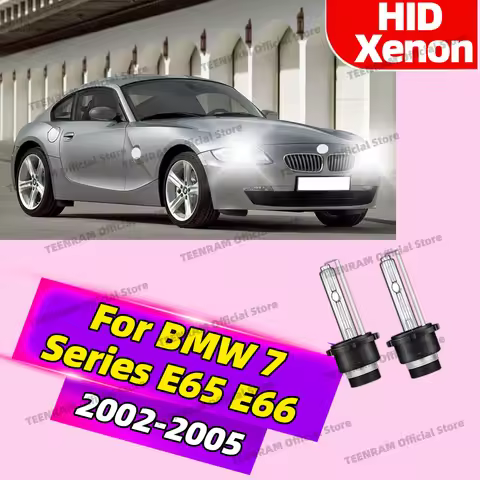 2Pcs For BMW 7 Series E65 E66 2002 2003 2004 2005 HID Xenon Headlights D2 D2S 6000K 8000K 10000K Fas
