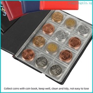 YIN Leather Coin Collection Album 120 Pocket Coin Holder Book 2 9x2 9cm Pocket