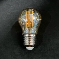 Antique G45 3W Yellow Filament LED Bulb