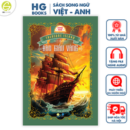 Sách Song Ngữ Kinh Điển Đảo Giấu Vàng - Có note từ vựng tặng kèm file nghe - HG Books
