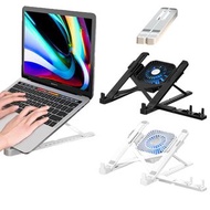 實體店鋪/SF (🈹🈹🈹限今日特價$98) Adjustable Laptop Stand for Desk Portable Laptop Riser Ergonomic Cooling Noteb