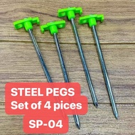 ️ BIG CAMPING STEEL PEGS best for TREKKING / CAMPING ️