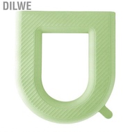 Dilwe Toilet Seating Cover  Washable Shock Proof Pad for 4 Seasons