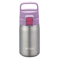 TIGER 虎牌 抗菌加工 兒童保溫瓶  梅粉紫  350ml  1瓶