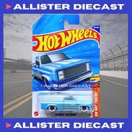 HW Hot Wheels 83 Chevy Silverado Hotwheels 83 Chevy Silverado Blue Lightbiru Hot TrucksHW