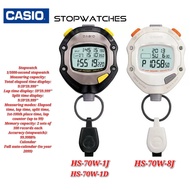 (Japan Set) Casio Digital HS-70W-1JH / HS-70W-8JH  - HS-70W Stopwatch 50m Running Timer Brand-New
