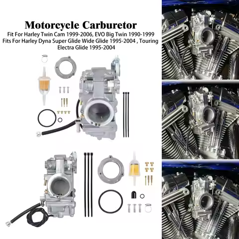 Motorcycle Carburetor HSR42 42mm HSR45 45mm For Harley Dyna FXDW FXD Touring Electra Glide 95-2004 T