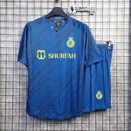 Áo Bóng Đá Đẹp CLB Al Nassr Xanh Đen Mè - Đồ Thể Thao Đá Bóng Nam Nữ Cao Cấp