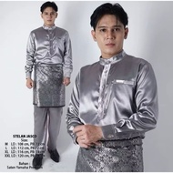 KAWASAKI KEMEJA THERE IS A MAGHONY CHOCOLATE || TELUK BELANGA SET FOR MEN'S SHIRT || SHIRT CUFF HAND