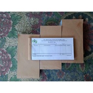 Nota Custom 2 Ply 2 warna ukuran 12 13 14 16 18 Folio harga