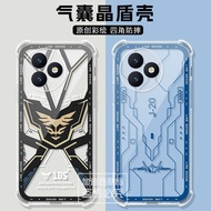 For Redmi K80 Ultra phone case gaming Xiaomi REDMI K80Ultra protective cover transparent airbag