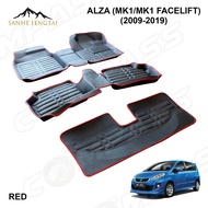 Perodua Alza Perodua Aruz 5D Carpet Floor Mat