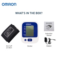 เครื่องวัดความดันโลหิตอัตโนมัติ OMRON รุ่น HEM-8712 รับประกัน 5 ปี เทคโนโลยีบีบน้อยสบายแขน แถมฟรี Ad
