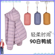 Duck Duck Light Down Jacket Women's Winter Short New Thin High-end Fashion Hooded Jacket Coat
